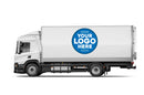 Custom business logo decals for Box Truck