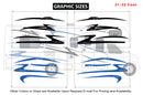 Replacement graphics decals for RVs Motorhome Class C (kit RG15008)