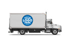 Custom business logo decals for Box Truck