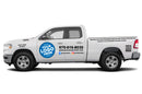 Custom Dodge Ram Truck Decals | Full Business Branding Kit