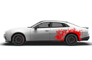 Angry hornet graphics side decals for Dodge Charger