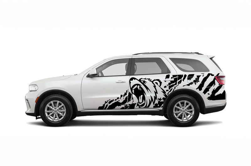 Bear splash side graphics decals for Dodge Durango