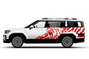 Bear splash side graphics decals for Hyundai Santa Fe