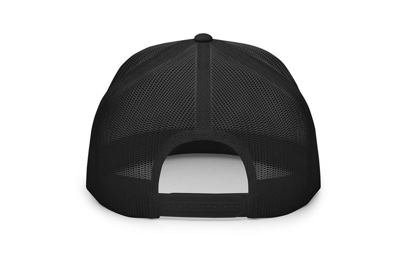 Black Premium Trucker Cap - Rough Grounds