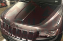 Blackout hood graphics decals compatible with Jeep Grand Cherokee 2011-2021