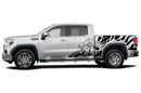 Bull splash graphics decals for GMC Sierra