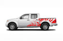Bull splash side graphics decals for Nissan Frontier 2005-2021