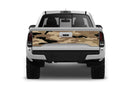 Camo print tailgate graphics decals for Toyota Tacoma