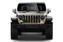 Camouflage print grille graphics decals for Jeep Gladiator JT