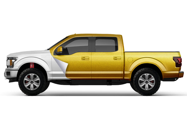 Chrome Gloss Gold vinyl wrap for Ford F150