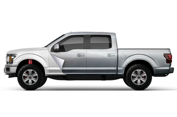 Chrome Gloss Silver vinyl wrap for Ford F150