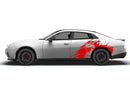 Cobra head graphics side decals for Dodge Charger
