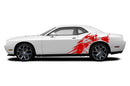 Cobra head side graphics decals for Dodge Challenger