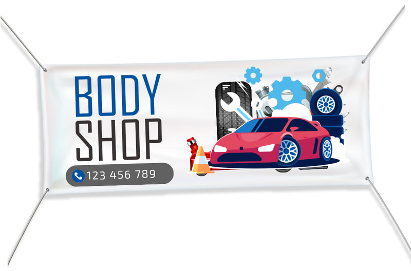 Custom Body Shop Banner