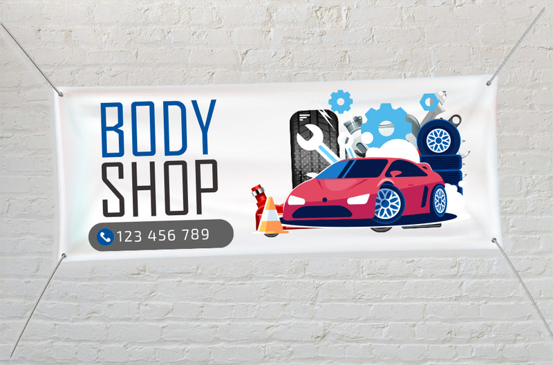 Custom Body Shop Banner