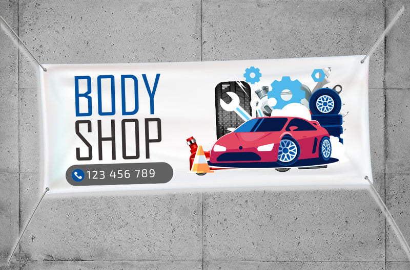 Custom Body Shop Banner