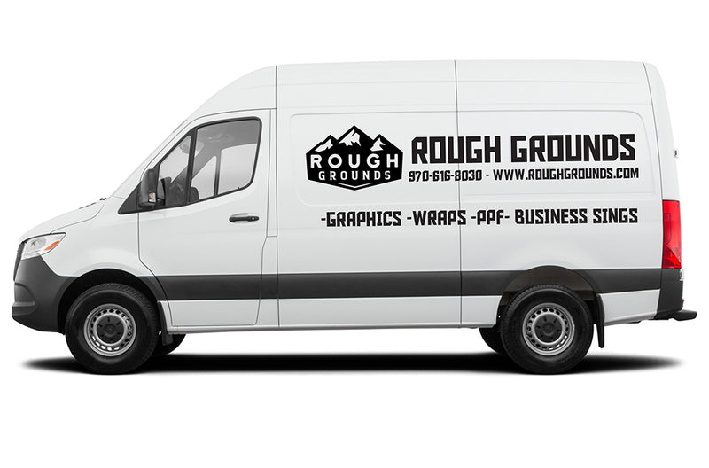 Custom Business Signs & Vinyl Lettering Decals for Mercedes Sprinter