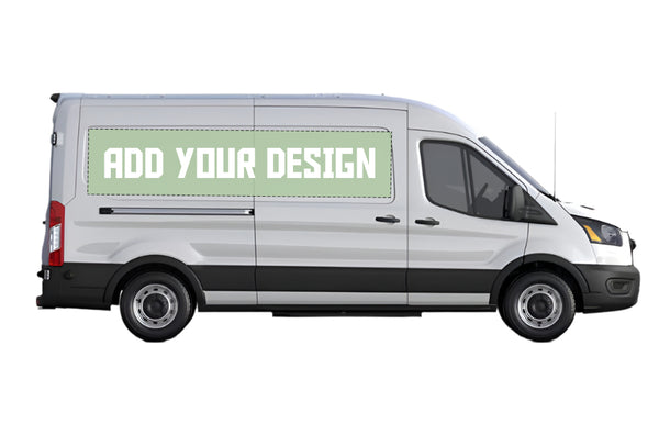 Custom Full-Size Business Signs & Graphics for Ford Transit