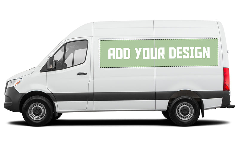 Custom Full-Size Business Signs & Graphics for Mercedes Sprinter