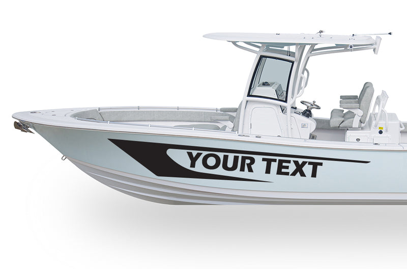 Custom Boat Name Decals & Graphics Kit – RG25012