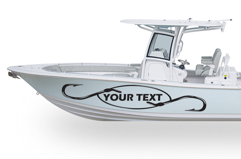 Custom Boat Name Decals & Graphics Kit – RG25014