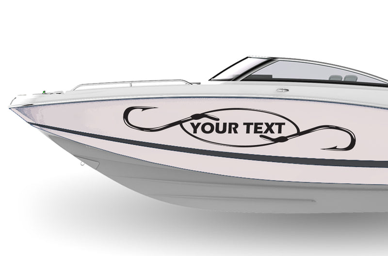 Custom Boat Name Decals & Graphics Kit – RG25014