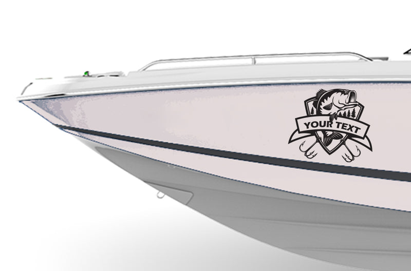 Custom Boat Name Decals & Graphics Kit – RG25018