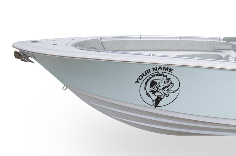 Custom Boat Name Decals & Graphics Kit – RG25019