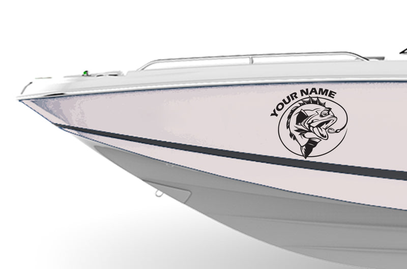 Custom Boat Name Decals & Graphics Kit – RG25019