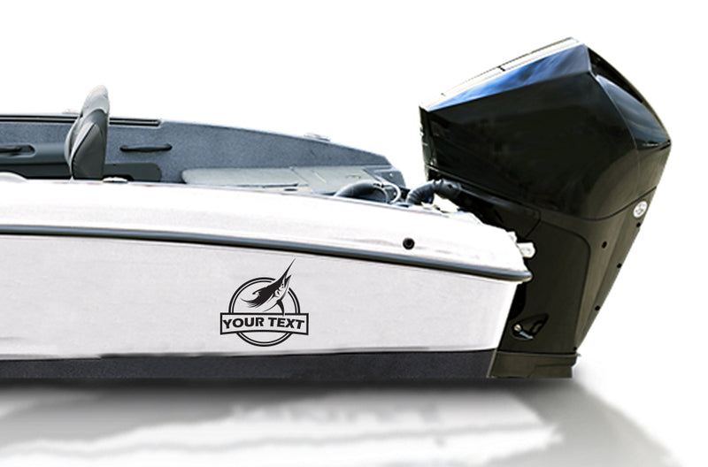 Custom Name Decals & Graphics for Boats (Kit RG25020)