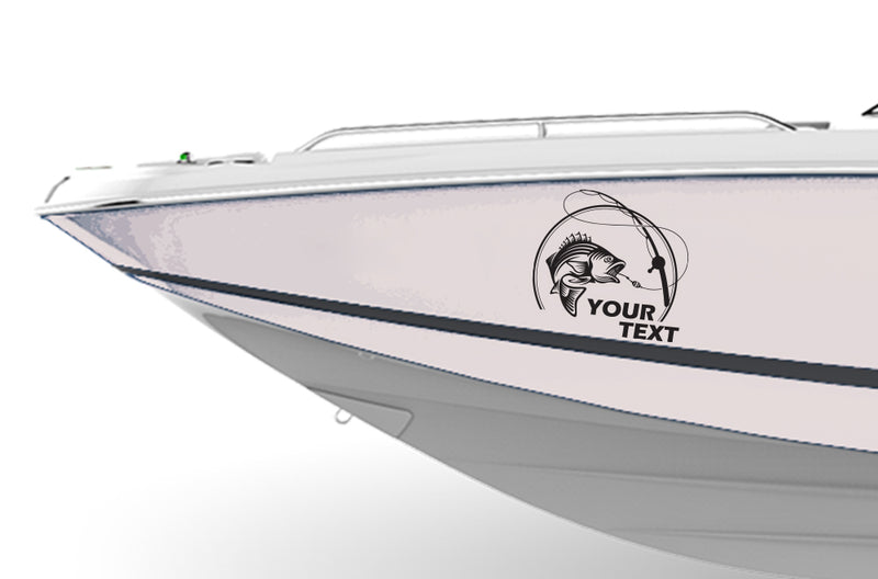 Custom Boat Name Decals & Graphics Kit – RG25021