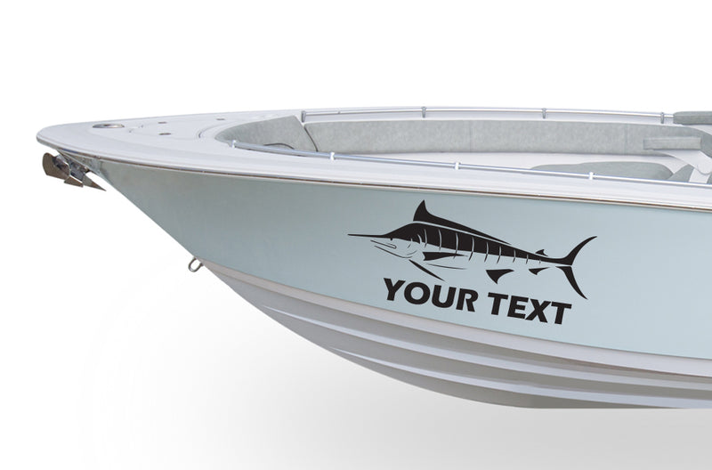 Custom Boat Name Decals & Graphics Kit – RG25022