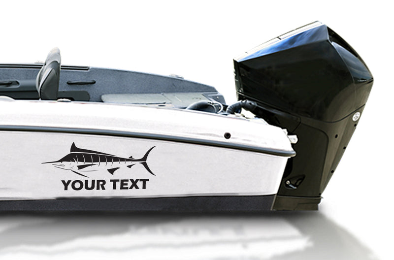 Custom Boat Name Decals & Graphics Kit – RG25022