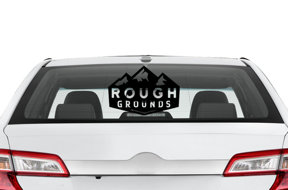 Rear Window Logo Decals for Vehicles