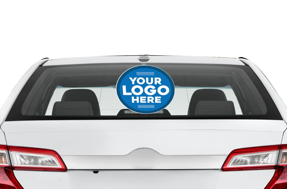 Custom Rear Window Lettering Rear Window Logo Decals for Vehicles