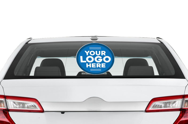 Custom Rear Window Logo Decals for Vehicles