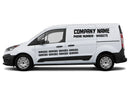 Custom Business Signs, Vinyl Lettering Decals for Ford Transit Connect