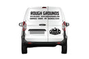 Custom Business Signs with Logo & Vinyl Lettering Decals for Ford Transit