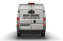 Custom Business Signs with Logo & Vinyl Lettering Decals for Dodge Ram ProMaster