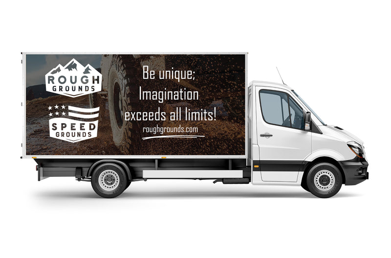 Custom business wrap graphics for 16' Box Truck (3-Sided Wraps)