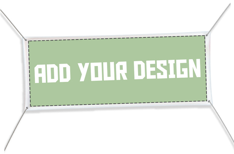 Custom printed banner – Upload your own design