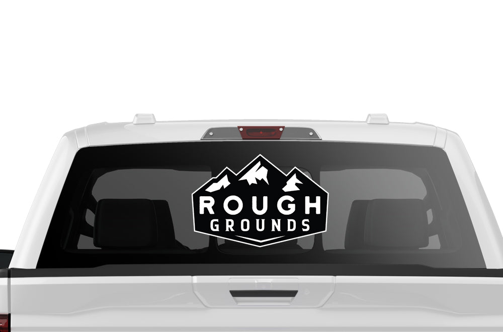 Custom Rear Window Lettering Truck Back Window Graphics Car Stickers | Truck Lettering