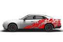 Nightmare graphics side decals for Dodge Charger