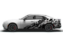 Nightmare graphics side decals for Dodge Charger