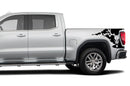 Deer skull side bed graphics decals for GMC Sierra