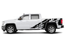 Eagle shredded side graphics decals for GMC Sierra 2014-2018