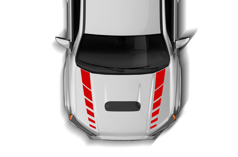 Elevate stripes hood graphics decals for Toyota 4Runner