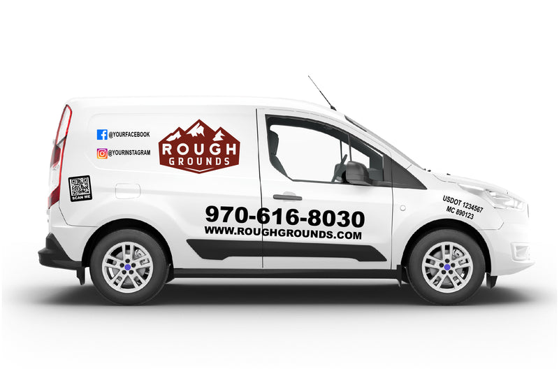 Full Branding & Decal Kit for Ford Transit Connect Vans