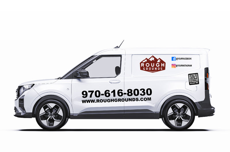 Ford Transit Courier Full Decal Kit – Business Signs & Reflective Tape