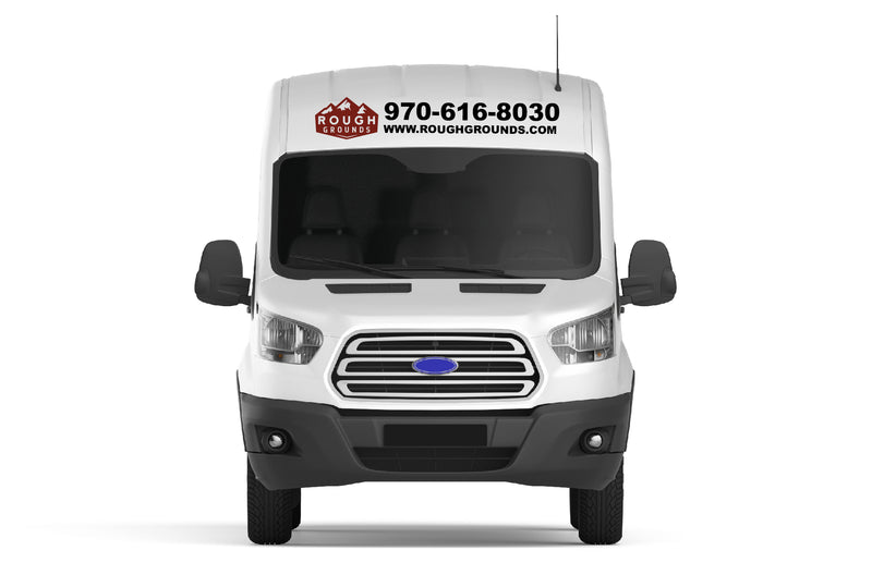 Custom Full Business Signs & Vinyl Lettering Decals for Ford Transit